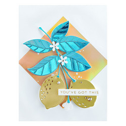 Spellbinders Glimmer Hot Foil -kuviolevy Essential Glimmer Solid Square
