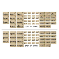 Tim Holtz Idea-Ology Double-Sided Flashcards