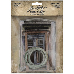 Tim Holtz Idea-Ology Baseboards Frames, Window, 10 kpl