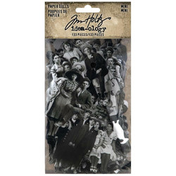 Tim Holtz Idea-Ology Die-Cut -leikekuvat, Paper Dolls, Mini