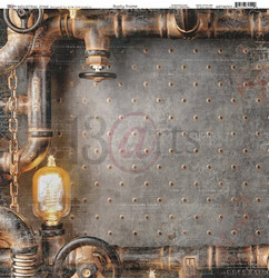 13@rts skräppipaperi Industrial Zone, Rusty Frame