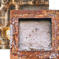 13@rts skräppipaperi Industrial Zone, Rusty Frame