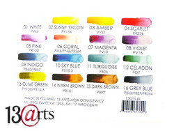 13@rts Watercolor Set -vesivärit
