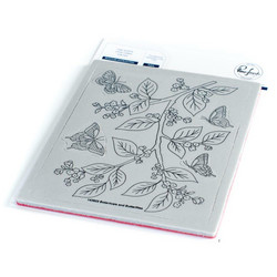Pinkfresh Studio leimasin Pop-Out Botanicals & Butterflies