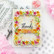 Pinkfresh Studio stanssi Floral Grid Cover Plate