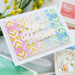 Pinkfresh Studio sapluunasetti Geo Tiles