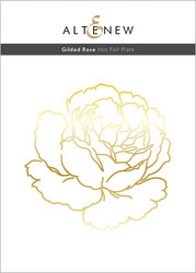 Altenew Gilded Rose Hot Foil -kuviolevy