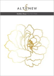 Altenew Golden Days Hot Foil -kuviolevy