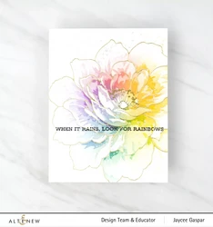 Altenew Golden Days Hot Foil -kuviolevy