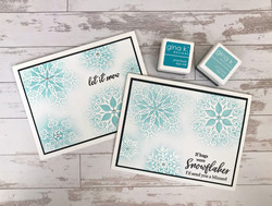 Gina K. Designs leimasin Sparkling Snowflakes