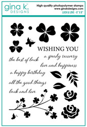 Gina K. Designs leimasin Luck and Love