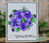 Gina K. Designs leimasin Peaceful Violets