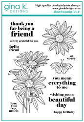 Gina K. Designs leimasin Delightful Daisies