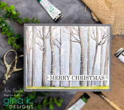 Gina K. Designs leimasin Tall Birch