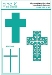 Gina K. Designs stanssi Elegant Cross