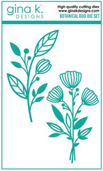 Gina K. Designs stanssi Botanical Duo