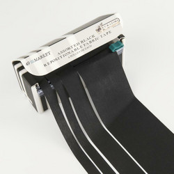 49 And Market Curators Fabric Tape -kangasteippi All Black Assortment