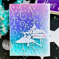 Hero Arts sapluuna Star Branches, 6 