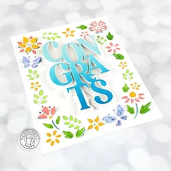 Hero Arts stanssi Floral Border Fancy