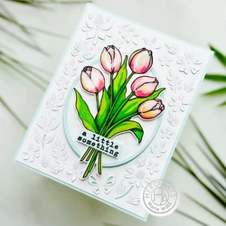 Hero Arts leimasin- ja stanssisetti Tulip Bouquet