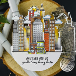 Hero Arts Wherever You Go -leimasinsetti