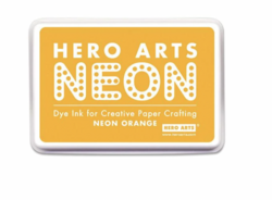 Hero Arts Dye Ink -mustetyyny, sävy Orange Neon