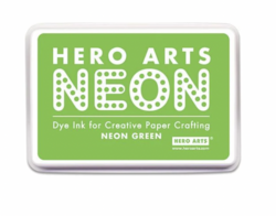 Hero Arts Dye Ink -mustetyyny, sävy Green Neon