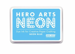 Hero Arts Dye Ink -mustetyyny, sävy Blue Neon