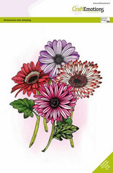 CraftEmotions leimasin Gerbera 1