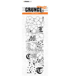 Studio Light leimasin Grunge Collection, Hydrangea