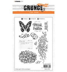 Studio Light leimasin Grunge Collection,  Elements Butterfly