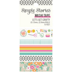 Simple Stories Simple Let's Get Crafty washiteipit