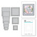 Spellbinders stanssisetti Fluted Classics Squares
