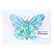 Spellbinders Geometric Butterfly -sapluuna