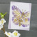 Spellbinders Geometric Butterfly -sapluuna