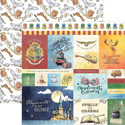 Paper House Harry Potter skräppipaperi Watercolor Tags