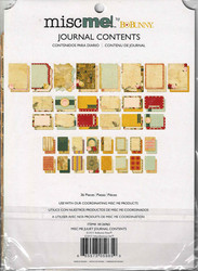 BoBunny Miscme! Juliet Journal Contents -leikekuvat
