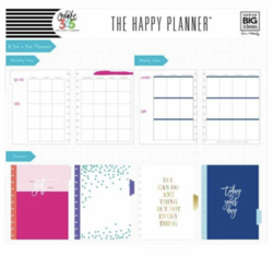 Mambi Happy Planner 12 kk päiväämätön BIG Planner -kalenteri, Modern Brights