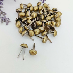 Dress My Craft haaraniitit, antiikkipronssi, 9 mm