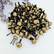 Dress My Craft haaraniitit, antiikkipronssi, 10 mm