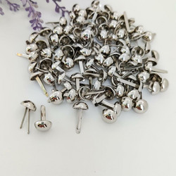Dress My Craft haaraniitit, kromi, 10 mm
