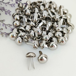 Dress My Craft haaraniitit, kromi, 12 mm