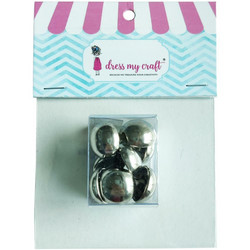 Dress My Craft haaraniitit, kromi, 15 mm