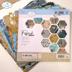 Elizabeth Craft Designs Fabrick -paperipakkaus, 12