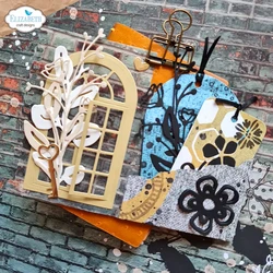 Elizabeth Craft Designs Art Journal stanssi Flower Bouquet