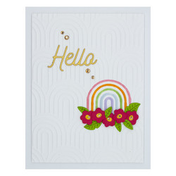 Spellbinders kohokuviointikansio Optical Arches