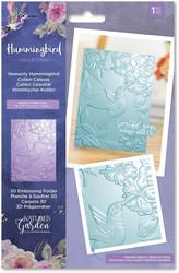 Crafter's Companion Hummingbird 3D kohokuviointikansio Heavenly Hummingbird