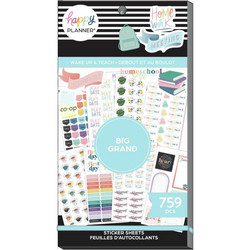 Mambi Happy Planner Value Pack -tarrapakkaus Wake Up & Teach BIG