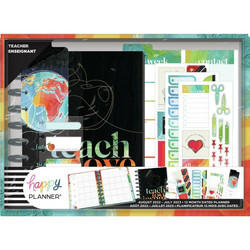 Mambi Happy Planner 12-Month Classic Planner Box Kit -setti, Painterly Collage