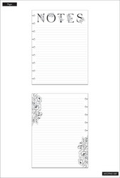 Mambi Classic Filler Paper paperipakkaus, Belle Fleurs